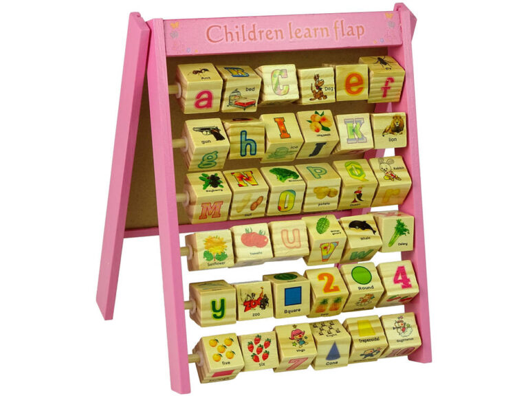 Children Wooden Learn Flap - Kids & Family Limited