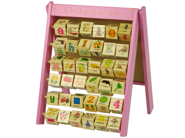 Children Wooden Learn Flap - Kids & Family Limited
