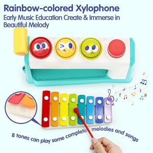 4 in1 Musical Pounding Toy with Xylophone 1