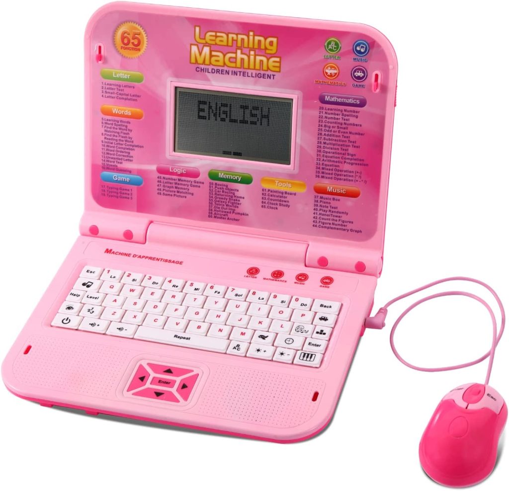 Kids Learning Machine Laptop With 65 Educational Function - Kids ...