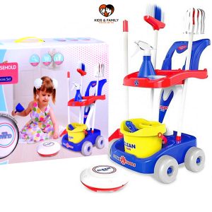 Pretend Play Little Household Assistant Cleaning Set