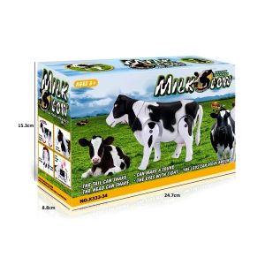 Battery Operated Walking Milk Cow Funny Toy 4 Battery Operated Walking Milk Cow Funny Toy 2