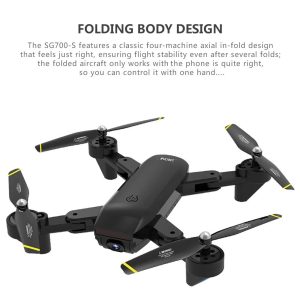 DM107S Dual Cameras Foldable RC Drone 4