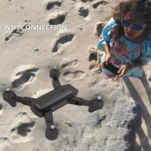 DM107S Dual Cameras Foldable RC Drone 6