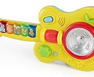 Musical Guitar with Motion Sensor Play and Microphone for Kids 3