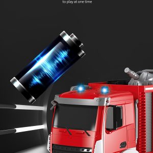 1.24 Scale Simulation Electric Remote Control Fire Truck 4