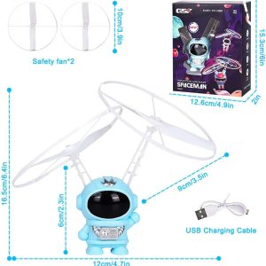 Flying Astronaut Gesture Sensing Drone 1