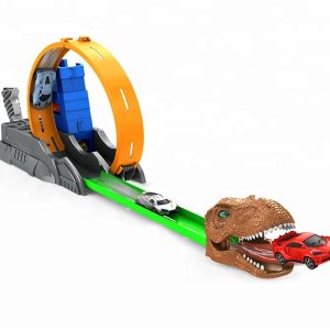 High Speed Toys Racing Slot Car Track With Catapult