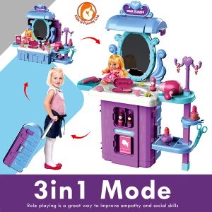 Little Story ROLE PLAY BEAUTICIAN TOY SET LUGGAGE