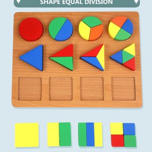 Wooden Geomatrical Shapes 8