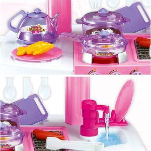 Kitchen Toy Set Role Playing Game,with Lights And Sound 7 Kitchen Toy Set Role Playing Gamewith Lights And Sound 4