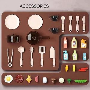 Simulation Western Luxury Kitchen Set 9