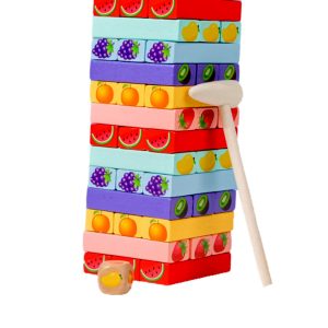 54x Wooden Blocks Stacking Jenga 2 54x Wooden Blocks Stacking Jenga 1