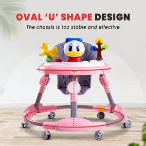 Foldable Kids Walker with 3 Height Adjustable 6