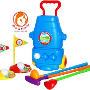 Kids Mini Golf Club Set with 3 set balls and All Accessories