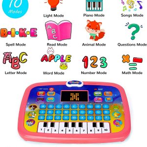 Learning Pad with LED Screen Piano Keyboard 1