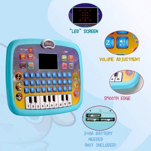 Learning Pad with LED Screen Piano Keyboard 7