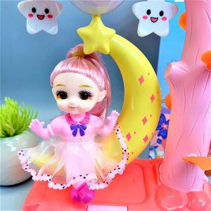 Musical Swing Doll With Rotating Moon