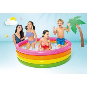 Pool Round Inflatable Babies Intex 2