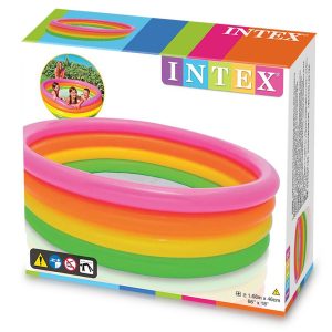 Pool Round Inflatable Babies Intex 5
