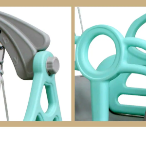 Childrens Indoor Playground Set Slide Swing Basketball Hoop 9