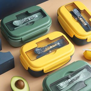 Microwave Heating Lunch Box 3 Microwave Heating Lunch Box