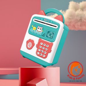 Fingerprint Unlock Coin Bank