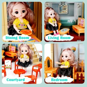 Building Toys Figure w Furniture Accessories Princess HouseBuilding Toys Figure w Furniture 2
