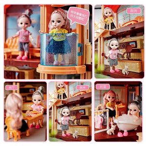 Building Toys Figure w Furniture Accessories Princess HouseBuilding Toys Figure w Furniture 5