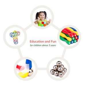Educational Magnetic Construction Block 3