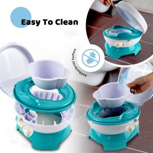 Potty 3 in 1 Multi Functional Childrens Toilet Training Seat with Musical Blanket 4