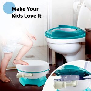 Potty 3 in 1 Multi Functional Childrens Toilet Training Seat with Musical Blanket 6