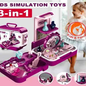 3 in 1 Role Play Premium Beauty makeup Briefcase