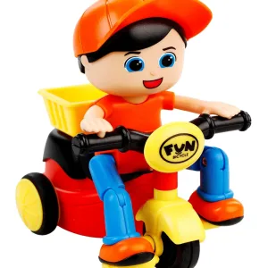 Friction Powered Mini Tricycle Cartoon Scooter 1510859 4