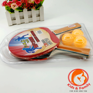 Table Tennis Racket with 3 Balls